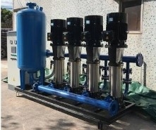 Energy Saving Water Distribution Equipment Stainless Steel  With Constant Pressure And Variable Frequency Control